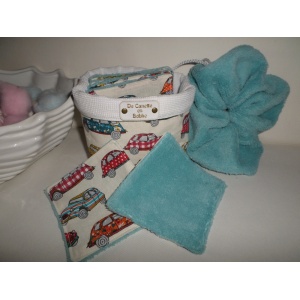 panire_8_lingettes_et_fleur_de_douche_turquoise
